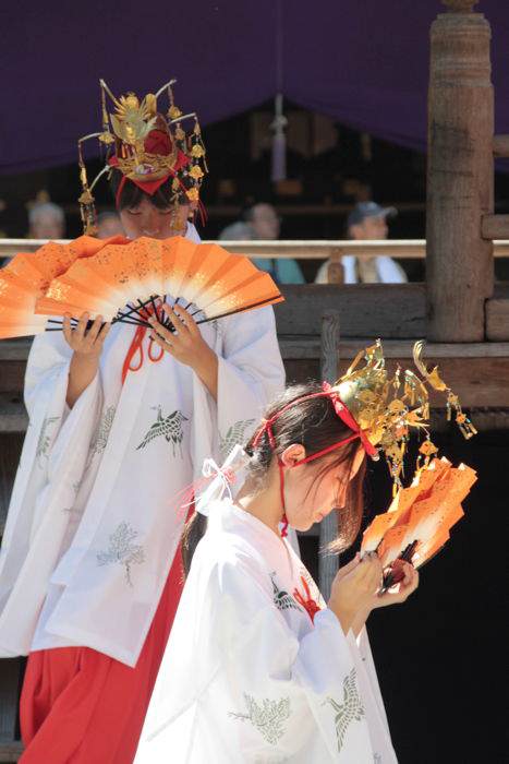 魚沼神社の太太神楽