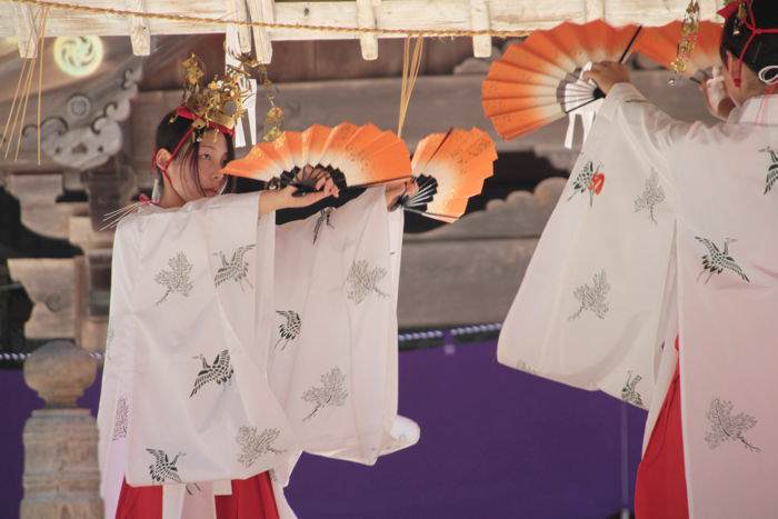 魚沼神社の太太神楽