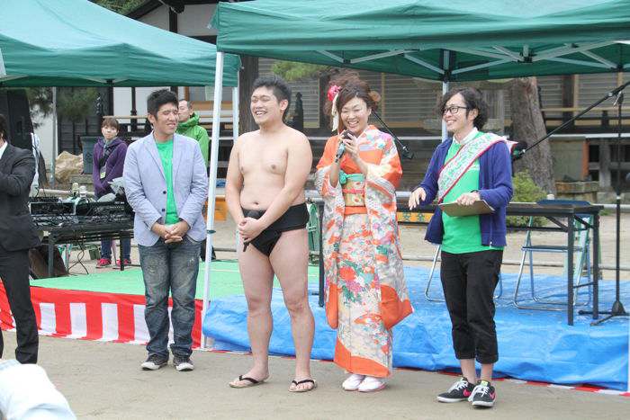 三条別院境内でマルシェ婚イベント