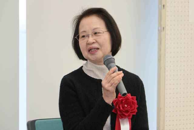 渡辺義雄さんの長女中島ちえ子さん