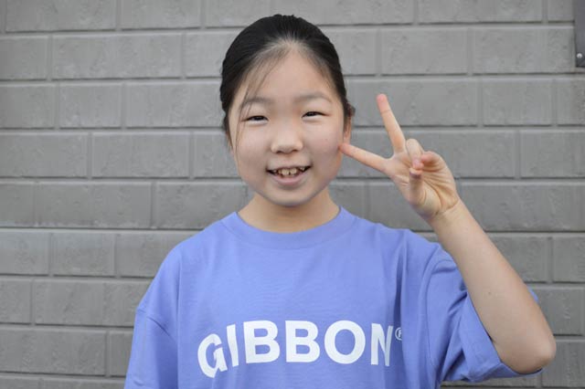 「GIBBON CUP 2023」のジュニア女子で優勝した田口三華さん