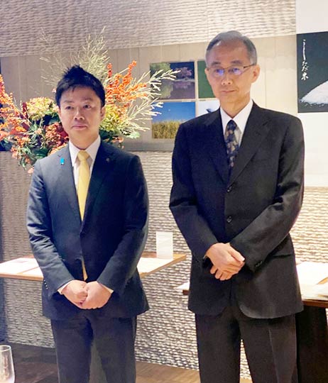 滝沢市長と小林日本国総領事