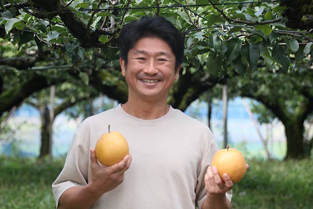 ISSの宇宙飛行士へナシ「新興」を届けたPear Japanの土田代表