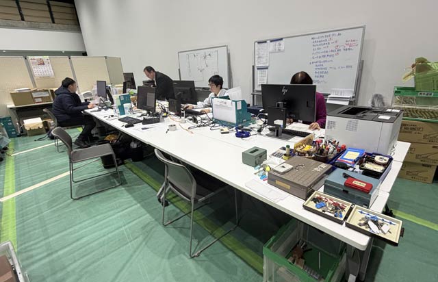 つばめホールに引っ越した燕市選管