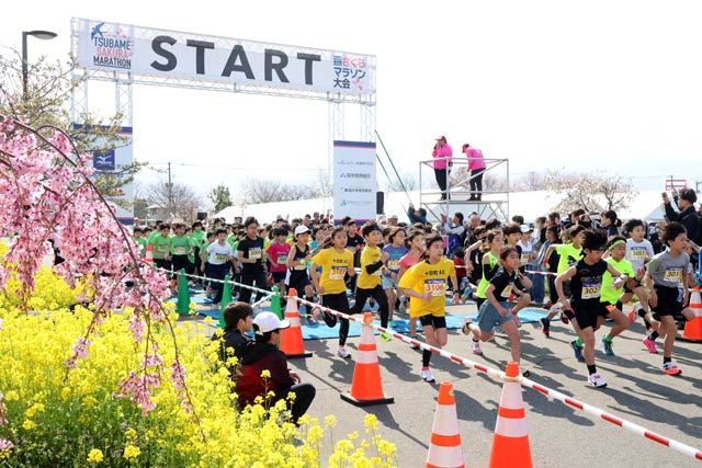 燕さくらマラソン大会
