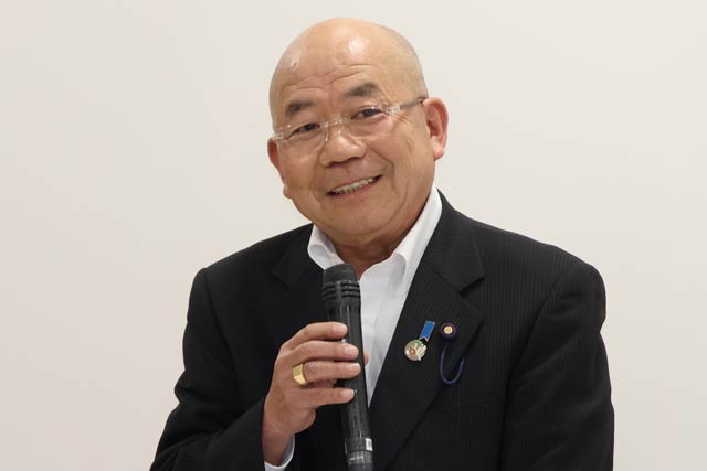 選対事務局長の藤田町議