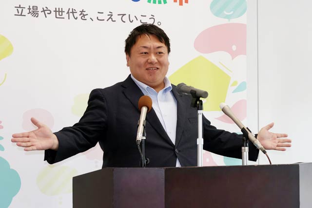 佐野燕市長が定例記者会見で11項目発表