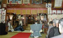 燕市・戸隠神社の春季例大祭