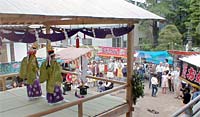 三条まつり最終日は神明宮の太々神楽