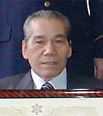 全国防犯組合連合会表彰状、銅章の梨本寛明さん