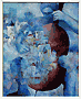 第34回加茂市美術展覧会市展賞、「小夜曲-3」中沢恵子(八幡2)