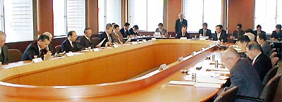 (仮称)県央東部合併研究会設立準備会2回目の会合