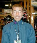 (仮称)県央東部合併研究会設立準備会事務局の看板を掲げる高橋燕市長(右)と相田三条市議会議長