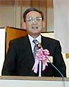 年頭のあいさつを行う渡辺会頭