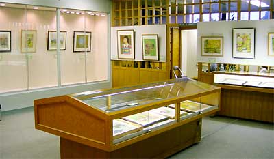利用者を募って無料で貸し出す展示ホール