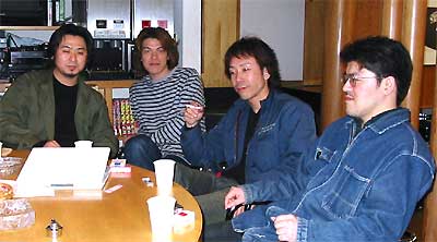 左から海津さん、小林さん、坂田さん、渡辺さんの「Rod-s」のメンバー4人