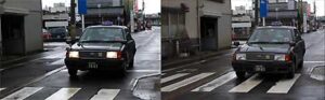 日の丸観光タクシーが昼間点灯を実施、理解求める