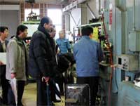 小林工業(株)の工場見学