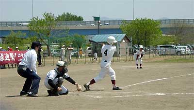 第31回中央ライオンズ旗争奪市内中学校親善軟式野球大会の第二中対大崎中戦