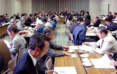 21日開かれた三条夏まつり協賛会の第1回全体会議