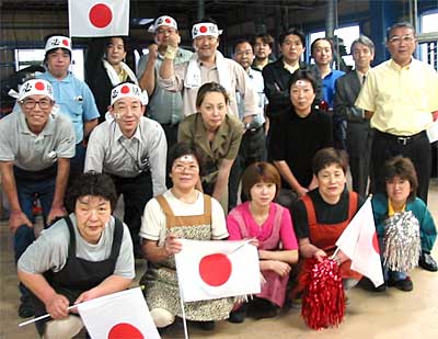 戦い終わって気を取り直して記念撮影