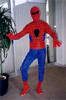 スパイダーマンに仮装した蜘蛛野糸えもんさん