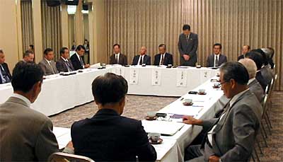 三条市高等職業訓練協力会の平成14年度通常総会