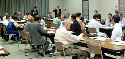 三条夏まつりの警備打ち合わせ会議