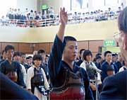開会式の選手宣誓