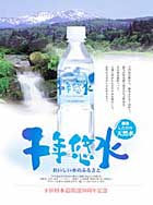 「千年悠水」のちらし