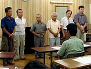 熟練の技を伝える指導者の自己紹介