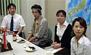 左から小林さん、田辺さん、中沢さん、関野さん