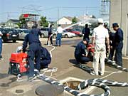 さっそくポンプを試運転