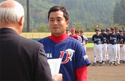 第40回(協)三条工業会野球大会Aクラス優勝の共和工業(株)B