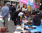 フリーマーケットも定着