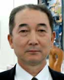 市展賞の顔、彫刻と工芸、捧徳弘さん(56)=三条市一ノ門=『スパイラル02』、『遊』