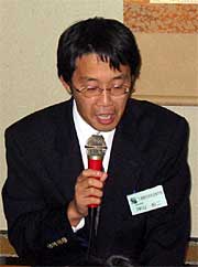 三条青色申告会青年部次年度部長に決まった神山裕二さん’