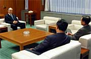 三条、燕、加茂の3市長が懇談
