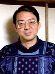 初の個展となる蝶名林稔さん