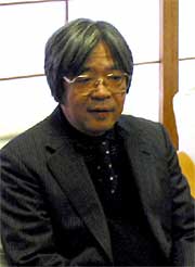 穂苅日本画研究会の指導者、穂苅春雄さん
