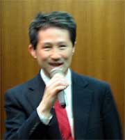 講師の三菱商事(株)の中平秀国際戦略研究所調査チームマネージャー
