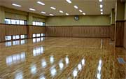 明るくなった剣道場