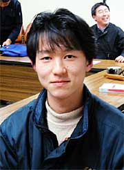 ことしのソーラン踊りのオリジナル曲に選ばれた松井さん