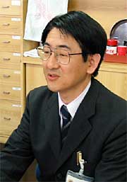 三条市職員労働組合の金子秀男執行委員長