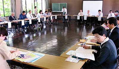 28日開かれた三条市の子どもの虐待防止ネットワーク連絡会