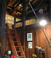 階段を上ると遠藤さんの原画展