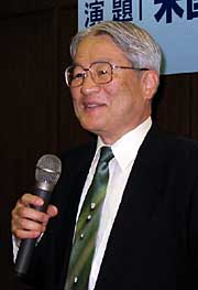 講師の森本敏拓殖大学教授