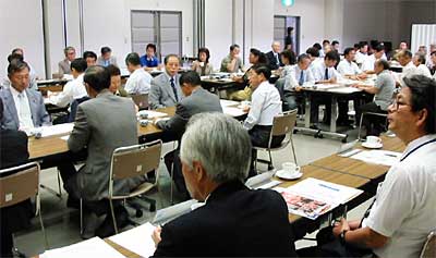 22日開かれた三条夏まつりの第2回全体会議