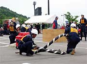 緊張感にあふれた競技