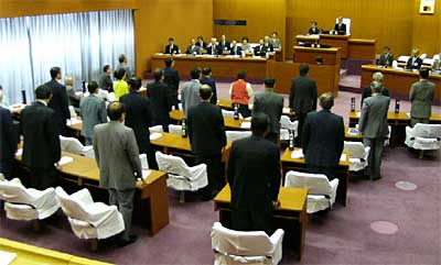 三条・田上・栄・下田合併協議会設立準備会負担金などの補正予算を可決した三条市議会